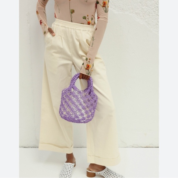 L.F. Markey Lorenzo Trouser - ivory cotton - Picture 2 of 11